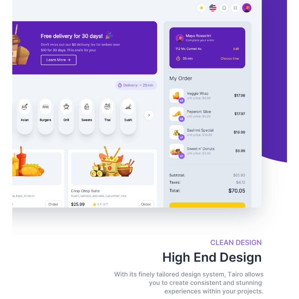 Jual Tairo v1.3 - Multipurpose Nuxt Tailwind CSS Admin Dashboard ...
