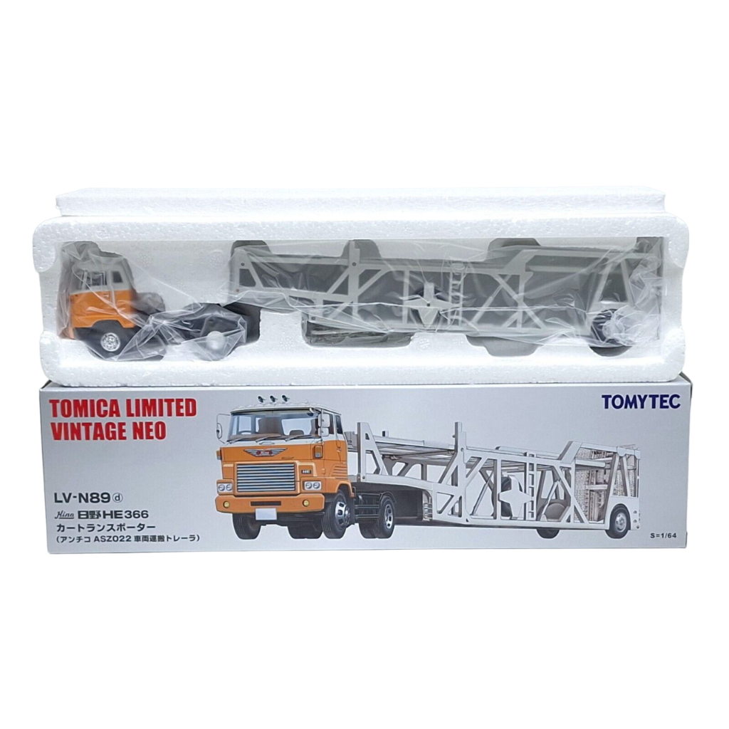 Jual LV-N89d The Hino HE366 Transporter Antico Tomica