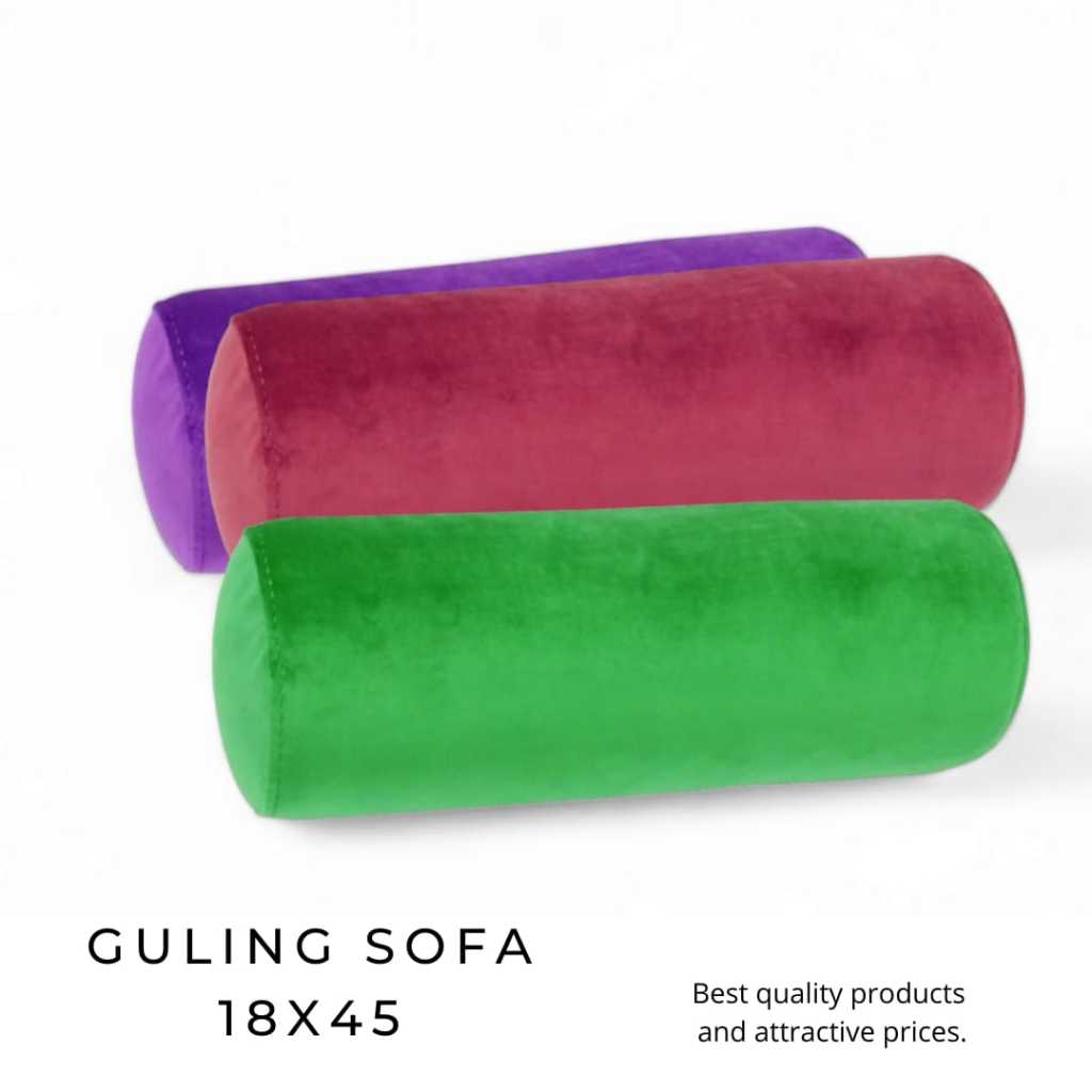 Jual RumahLiyya Guling Sofa Kursi - Polos 18x45cm | Shopee Indonesia