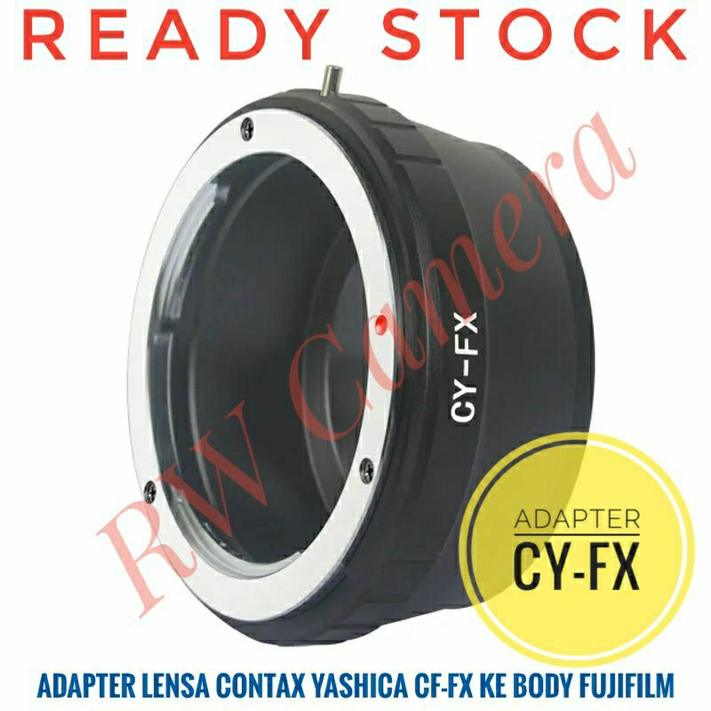 Jual Adapter CYFX Lensa Contax Yashica Ke Body Fujifilm FX Mount XT1