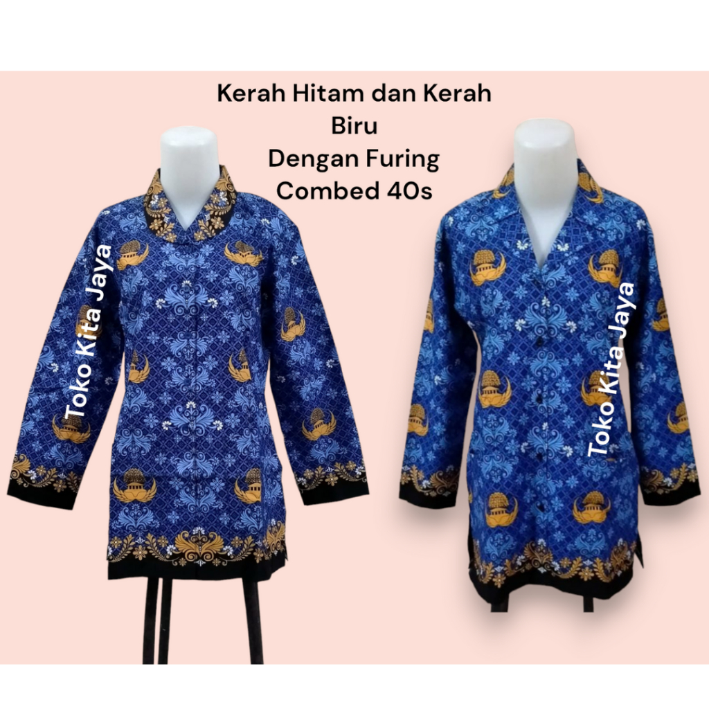 Jual Batik Kopri Wanita - Korpri Furing - Kopri Wanita Furing - Batik ...