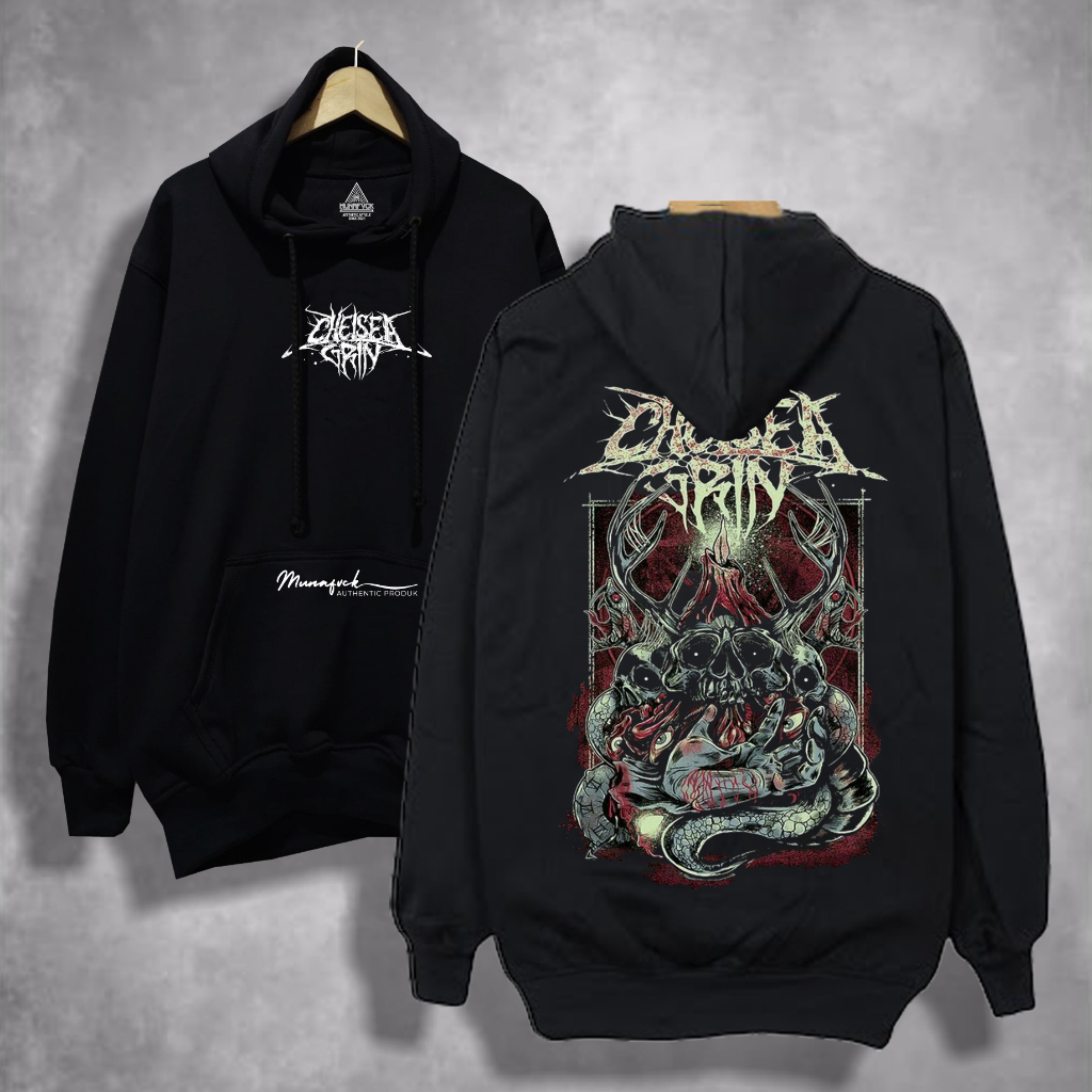 MUNAFVCK Hoodie CHELSEA GRIN Unisex