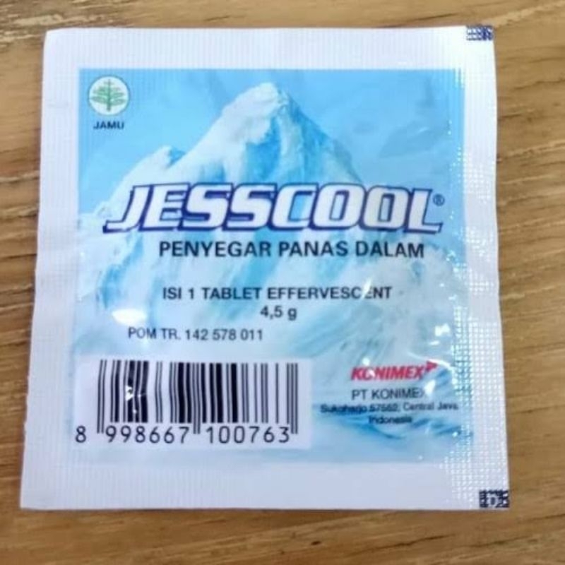 Jual Jesscool Tablet Effervescent - Penyegar Panas Dalam dan Sariawan ...