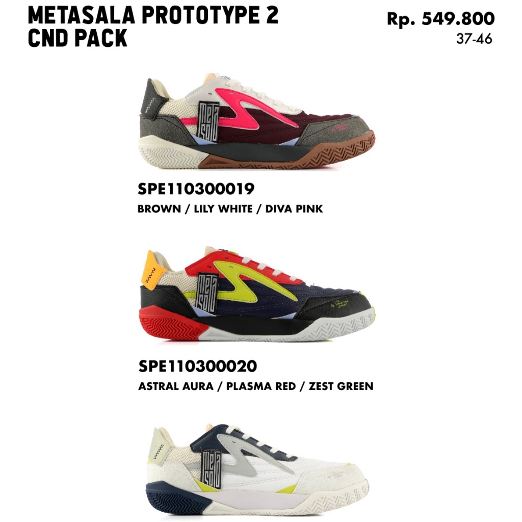 Jual Sepatu Futsal Specs Metasala Prototype 2 CND PACK Original ...