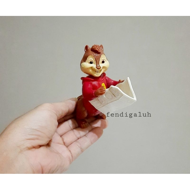 Jual Figure Alvin Chipmunk Original Size 10 cm/ Alvin And The Chipmunk ...