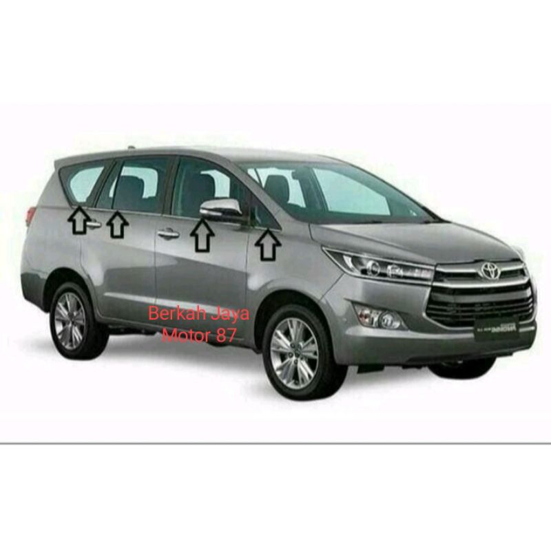 Jual List Kaca Samping All New Innova Reborn 2016 2017 2018 2019 2020 ...