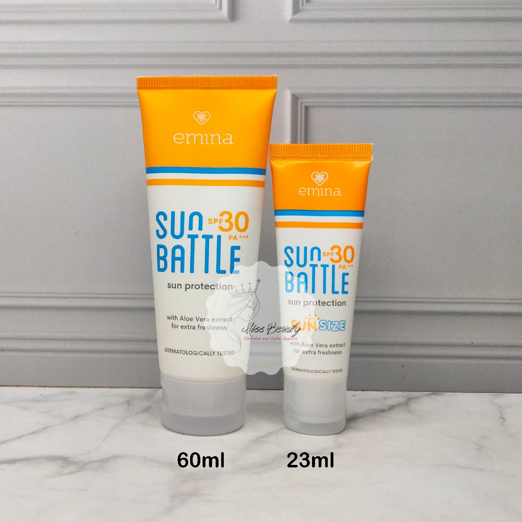 Jual Emina Sun Battle SPF 30 PA+++ / SUN Protection Shopee Indonesia