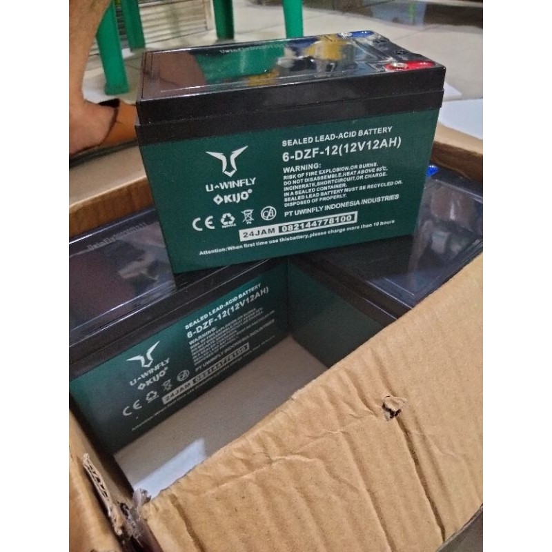 Jual Aki kering sepeda listrik new 12v ah /4pcs | Shopee Indonesia