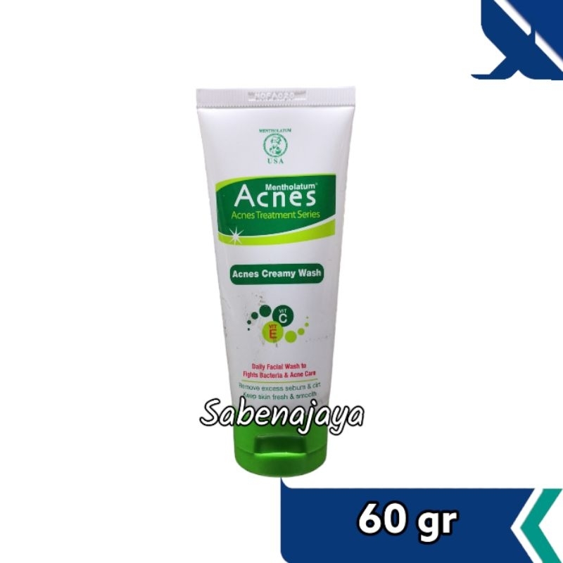 Jual Acnes Creamy Wash 50ml | Shopee Indonesia