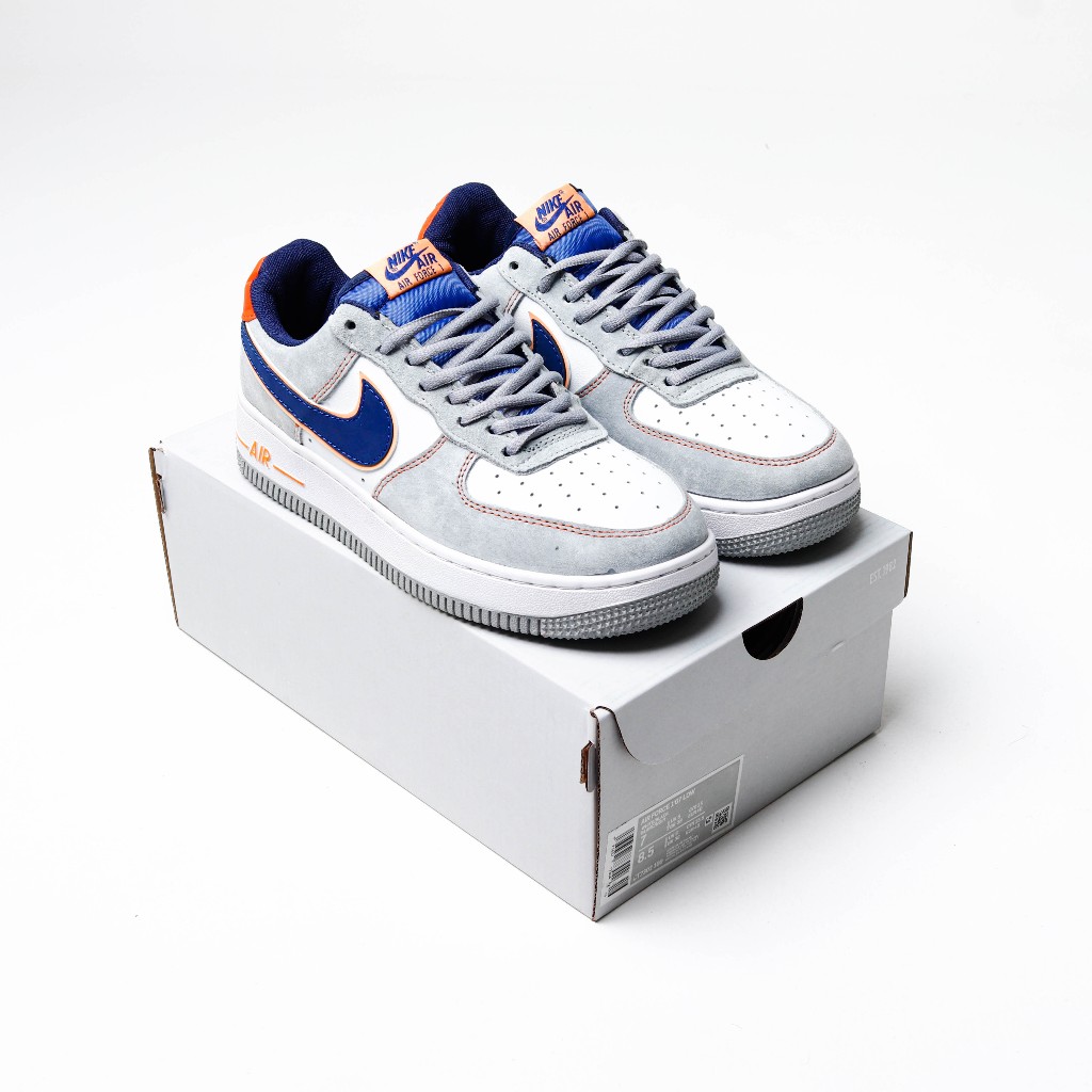 Air force 1 2024 navy blue orange