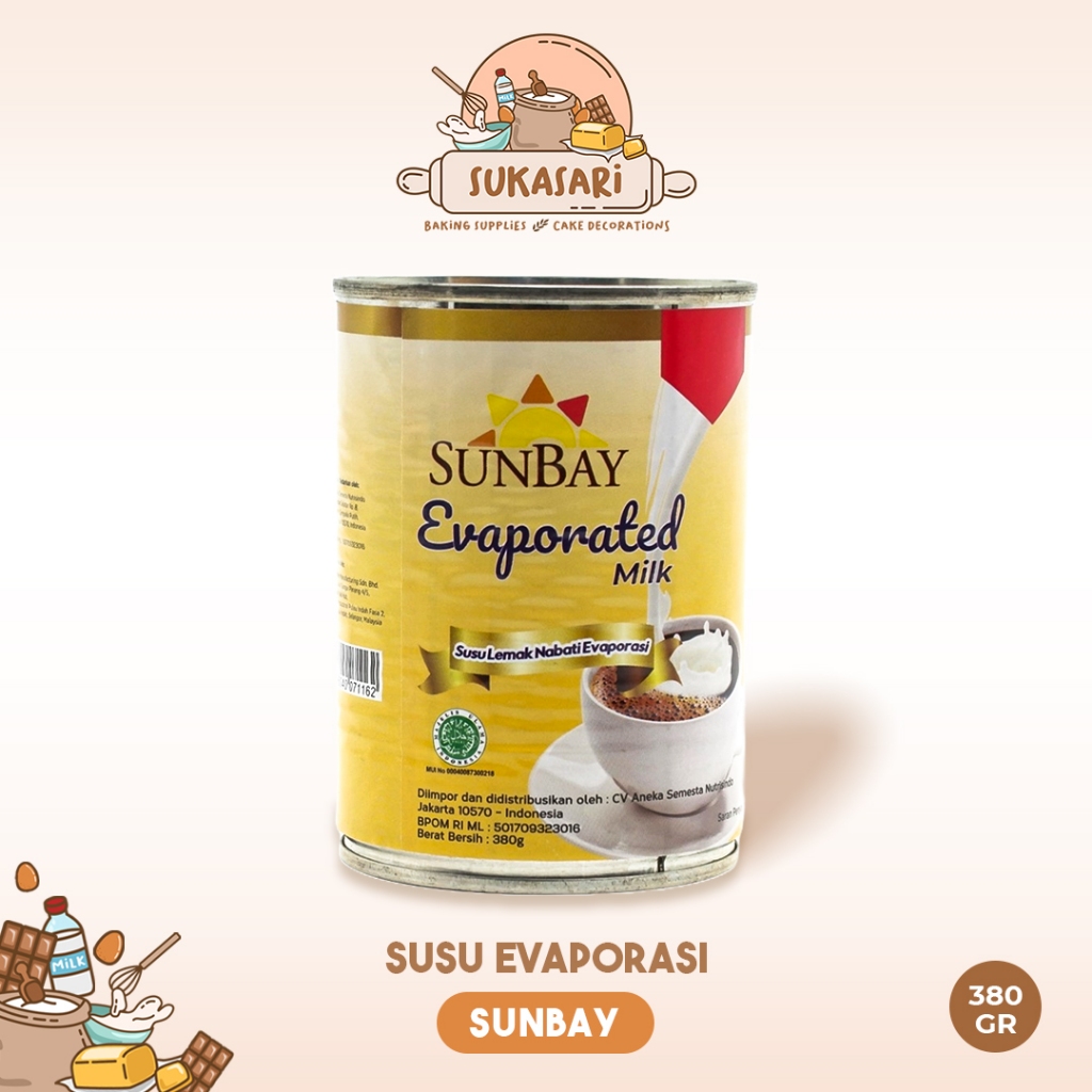 Jual Sukasari Susu Evaporasi Sunbay 380gr Evaporated Milk Sunbay