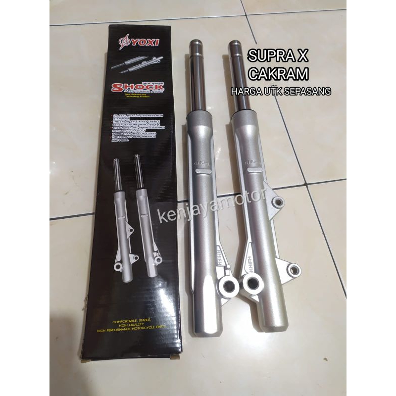 Jual As Shock Depan Plus Tabung Supra X Cakram Supra Fit Lama Shopee