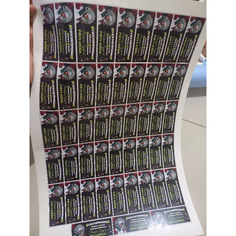 Jual Stiker Sholawat Az Zahir / Syekhermania / Mafia Sholawat Bisa ...