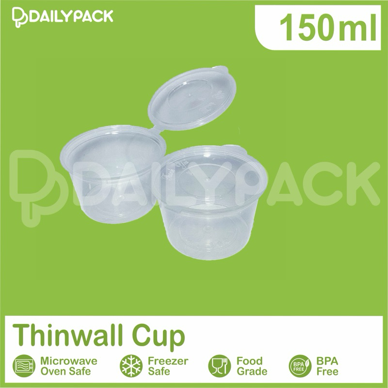 Jual Thinwall Cup Sambal Klip Ml Tempat Saus Sambal Ml Plastik Sambal Shopee Indonesia