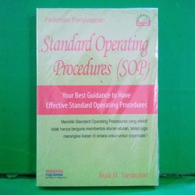 Jual Buku Standard Operating Procedures ( SOP ) | Shopee Indonesia