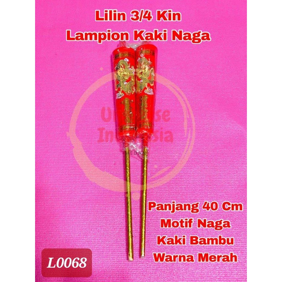 Jual LILIN SEMBAHYANG PUJA 3/4 KIN NAGA KAKI BAMBU | Shopee Indonesia