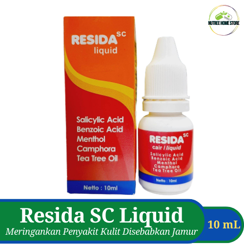 Jual Resida SC Cair 10 ml | Mengatasi Gangguan Pada Kulit Akibat Jamur ...