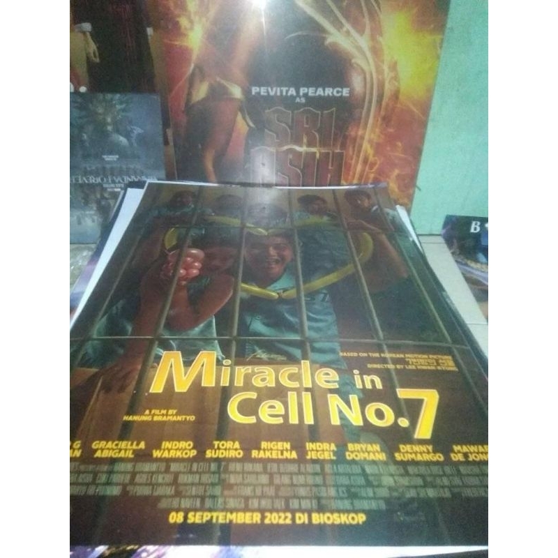 Jual Original Poster Film Bioskop Miracle In Cell No 7 Indonesia Official One Sheet Shopee 