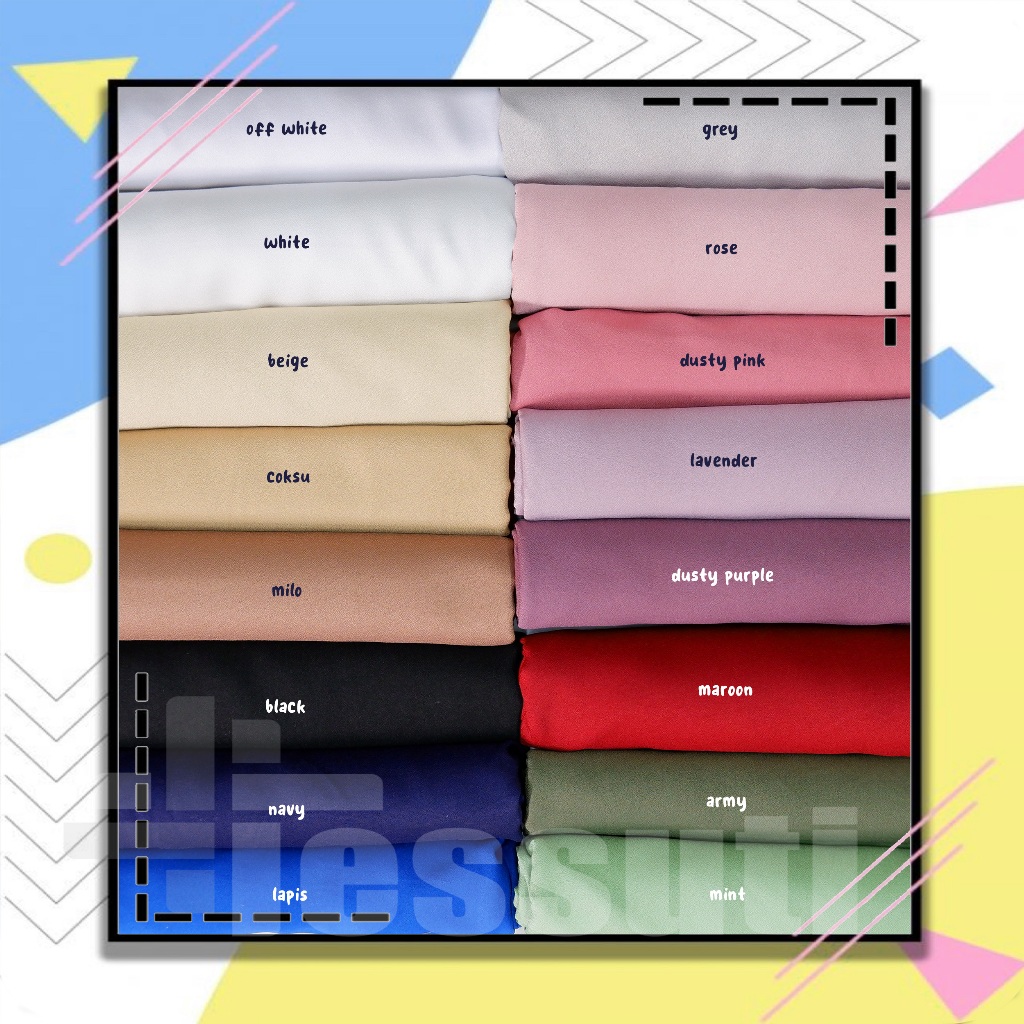 Jual KAIN MOSCREPE / MOSSCREPE PREMIUM Shopee Indonesia