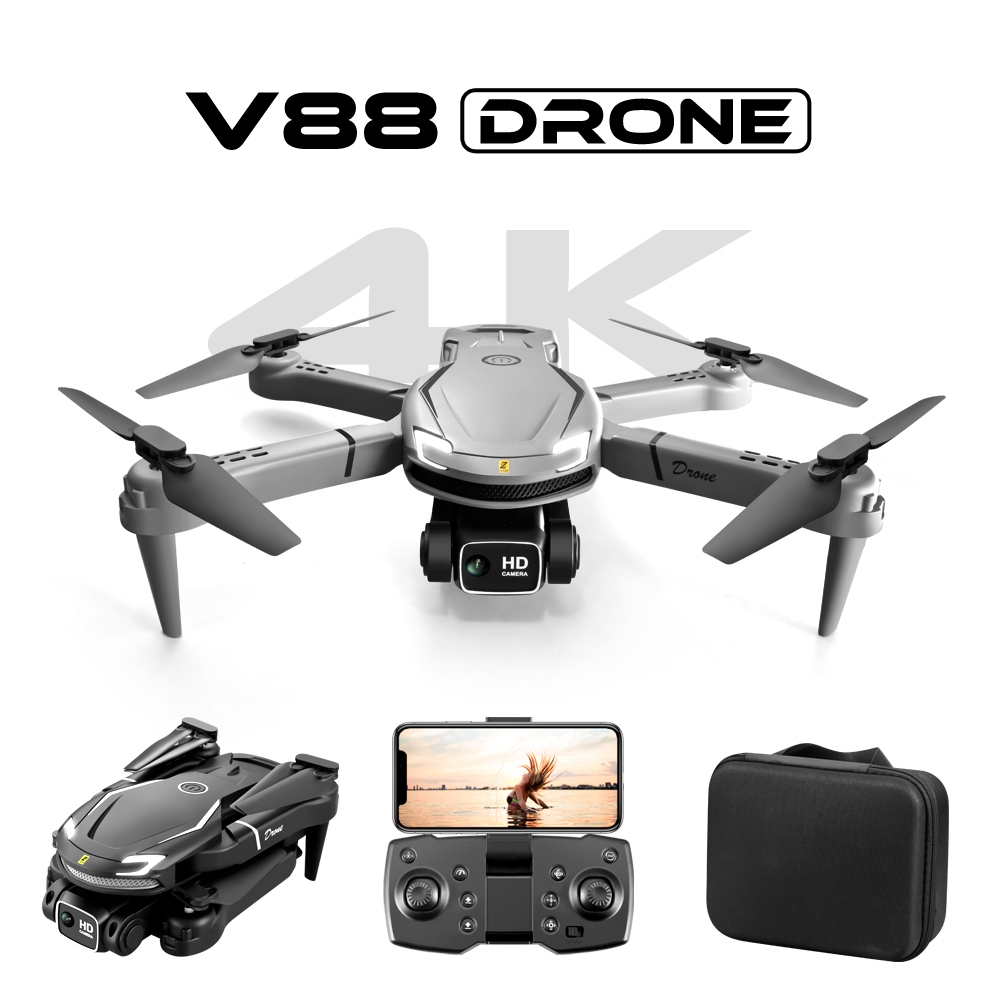 Jual Drone V88 Single Camera 4K Full Remote Control Drone Cinematic