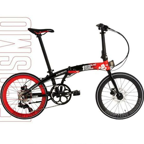 Jual Sepeda lipat 20 inch element ecosmo frame alloy tipe sumpah pemuda ...