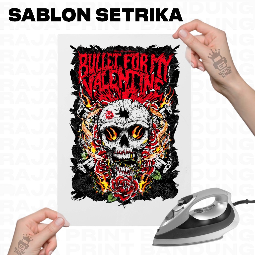 Jual Sablon Sticker Setrika DTF A4 Ready To Press Siap Disetrika di ...
