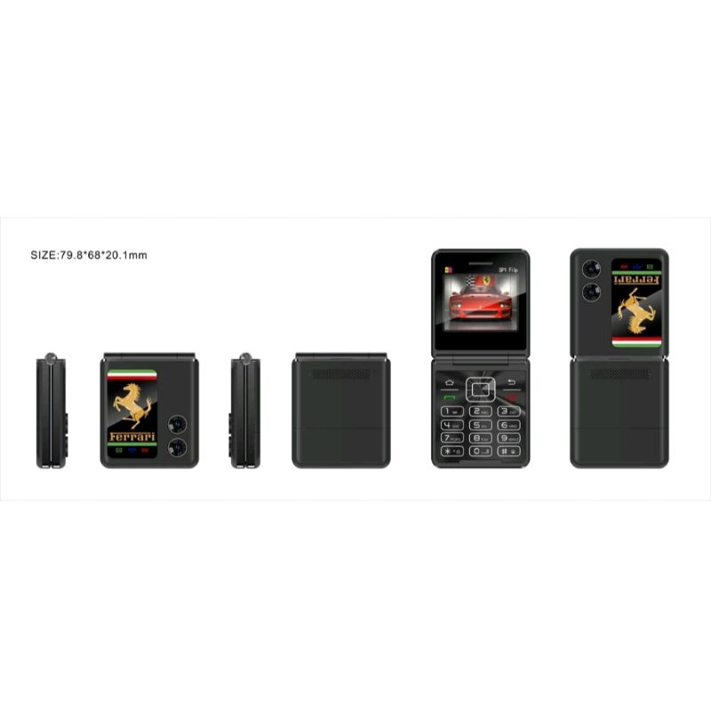 Jual Hp flip SP1 handphone jadul dual sim original bergaransi | Shopee ...