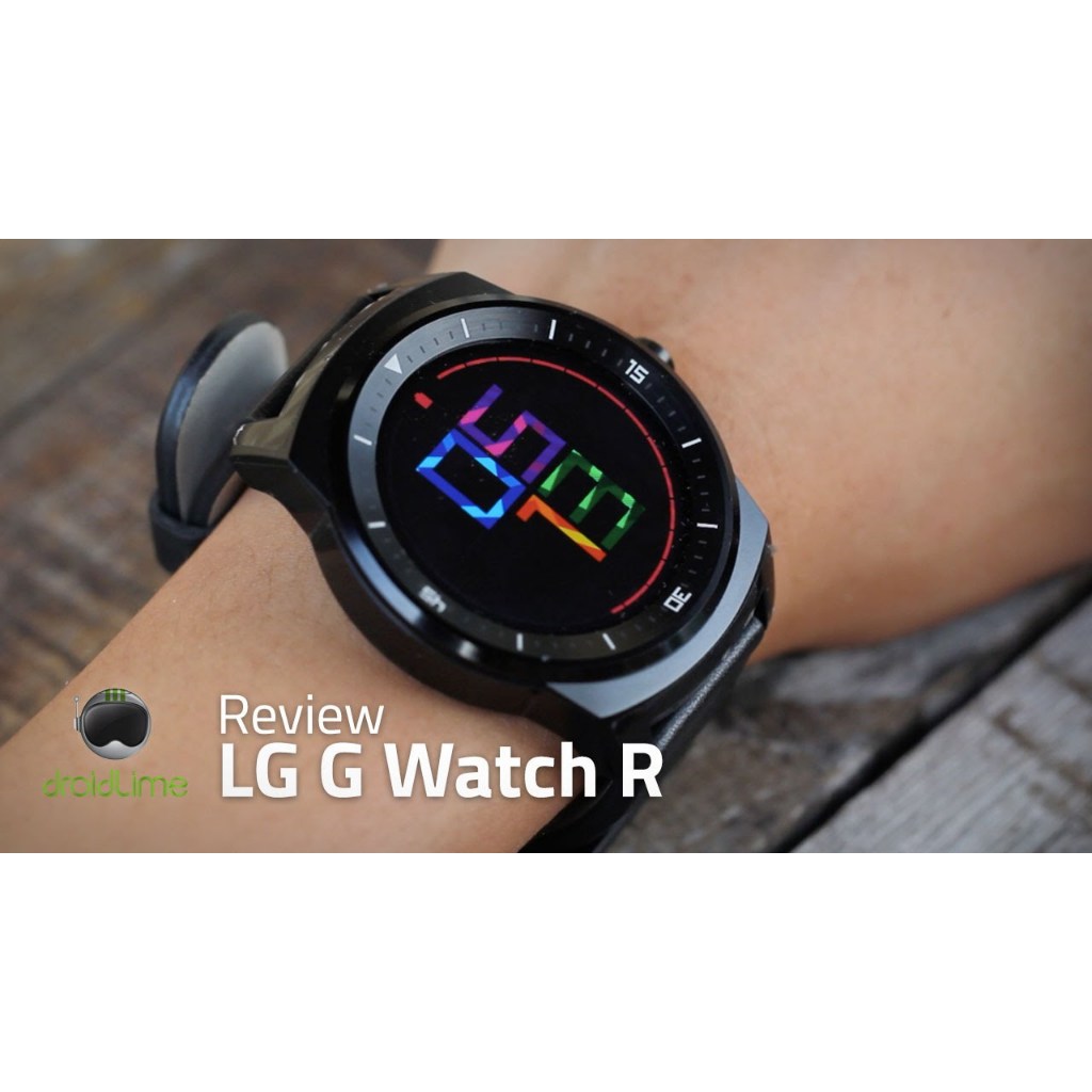 LG G Watch R W110 46mm original smartwatch heart Blood Oxi