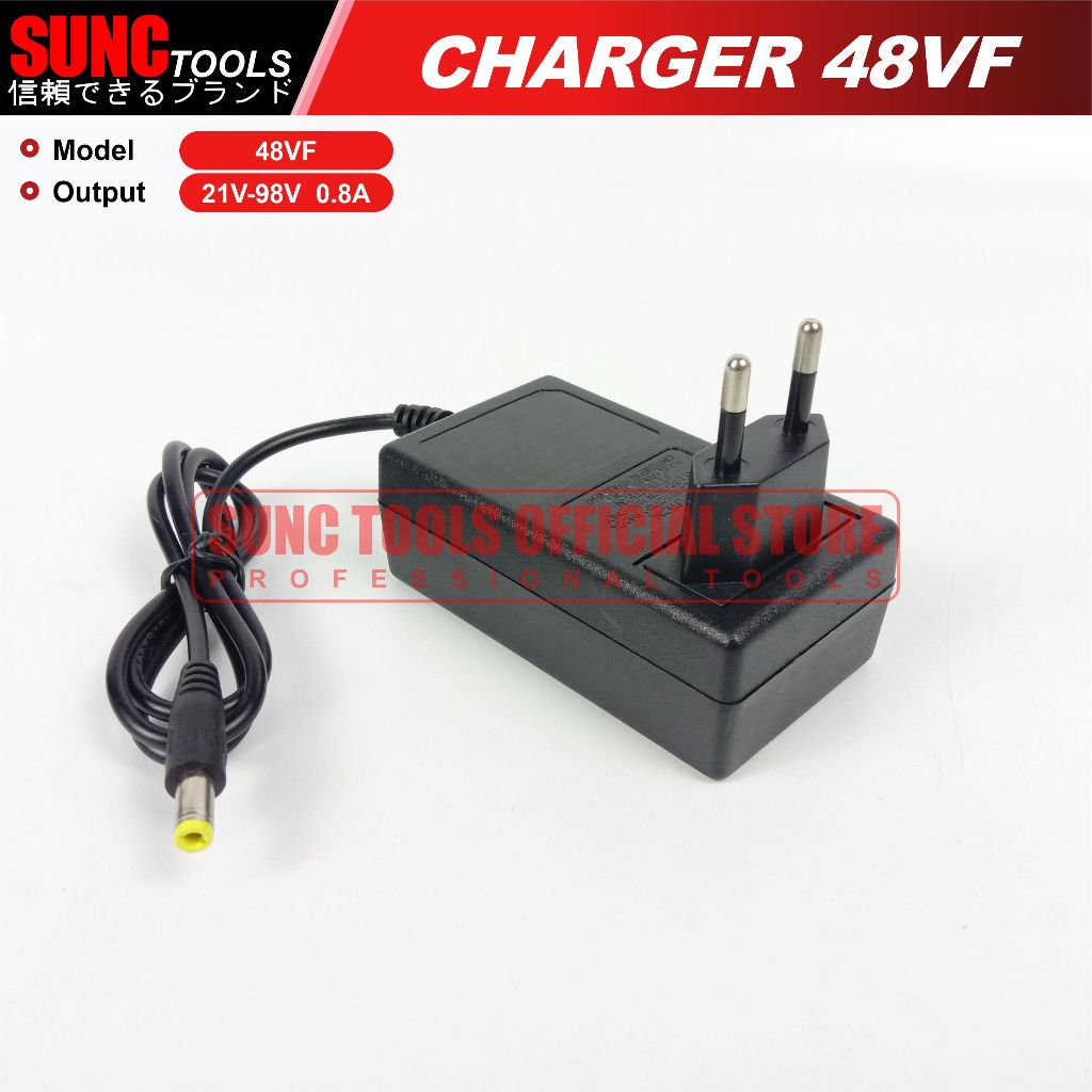 Jual SUNC TOOLS Adapter Charger Adaptor Cordless Drill 48V 48VF ...