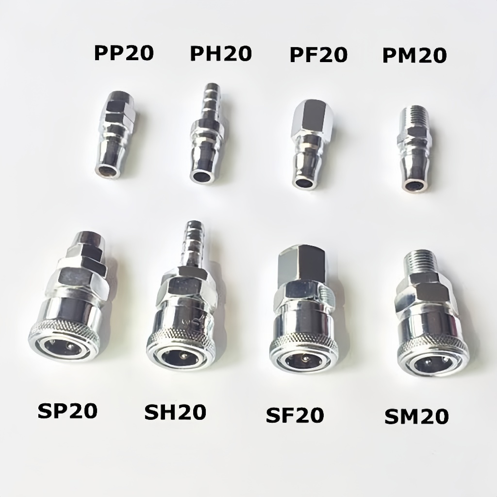 Jual Quick Coupler Compressor SF-20 Xenon Sambungan Selang Angin ...