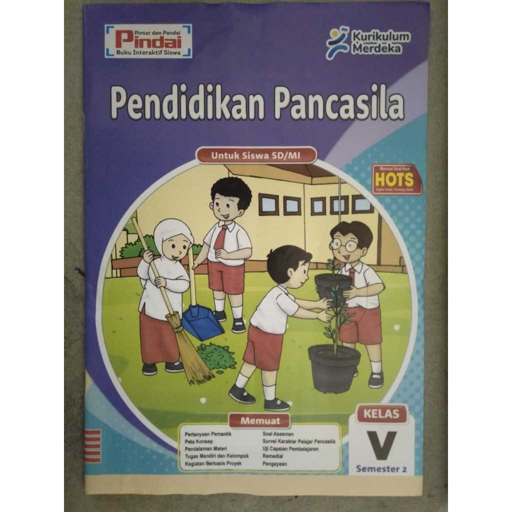 Jual Buku LKS Pindai Kurikulum Merdeka Pendidikan Pancasila Untuk Kelas ...