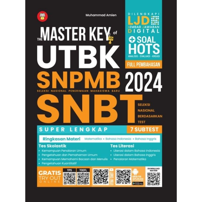 Jual BUKU THE MASTER KEY OF UTBK SNPMB SNBT 2024 PENERBIT YRAMA WIDYA ...