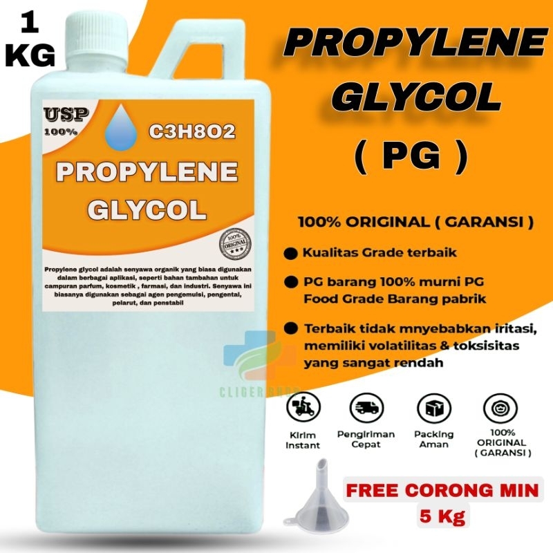 Jual Propylene Glycol Murni Usp Pg Kg Pg Kg Dan Lain Shopee Indonesia