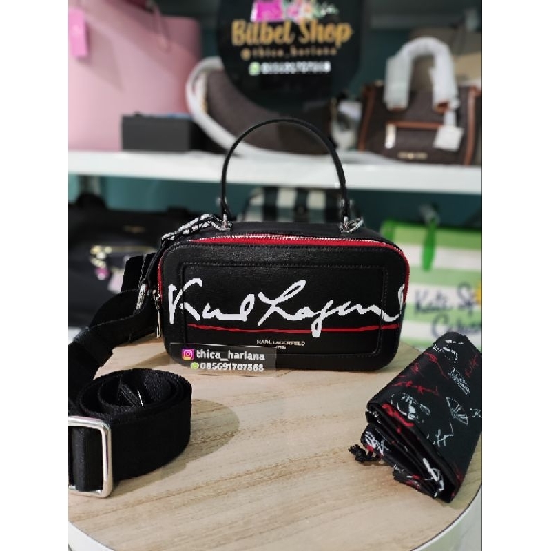 Jual Tas karl lagerfeld simone camera bag limited edition celebrate of Karl Shopee Indonesia