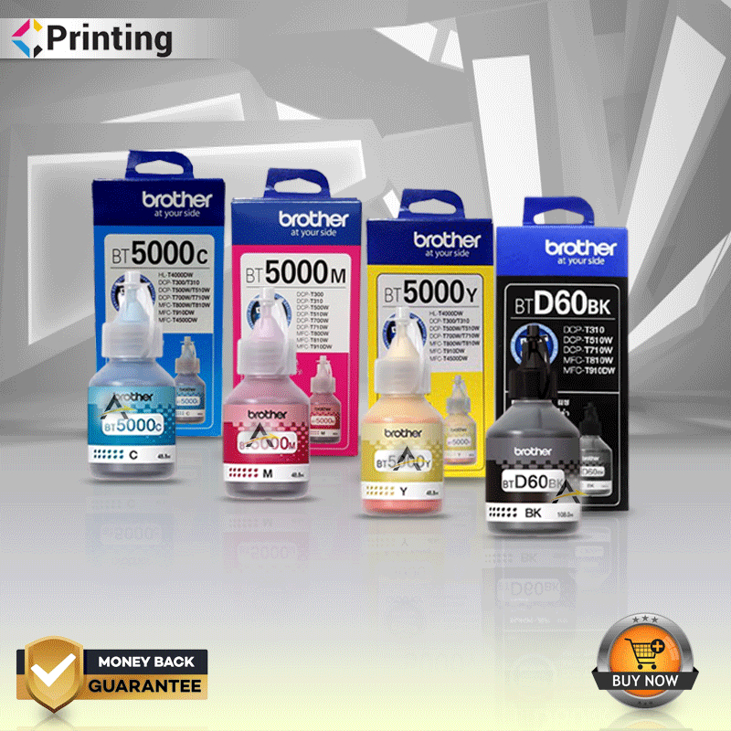 Jual Tinta printer brother bt5000 bt6000 d60bk DCP T710W DCP T300 DCP ...