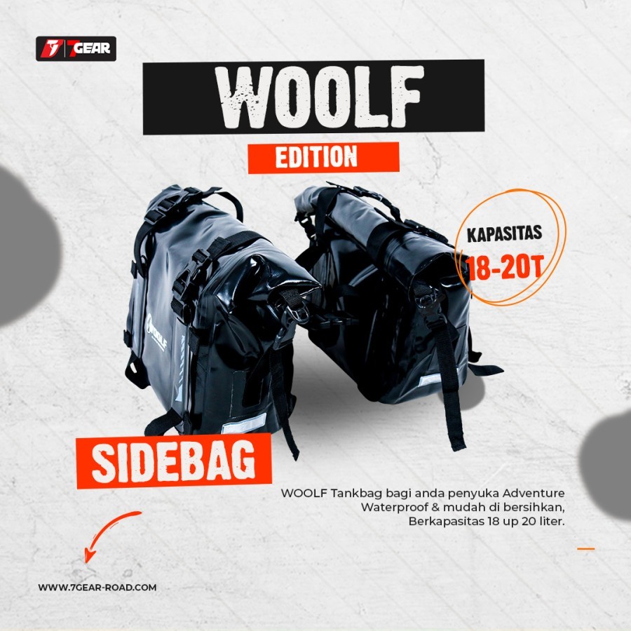 Jual Side bag WOOLF WATERPROOF 7GEAR tas samping anti air Shopee Indonesia