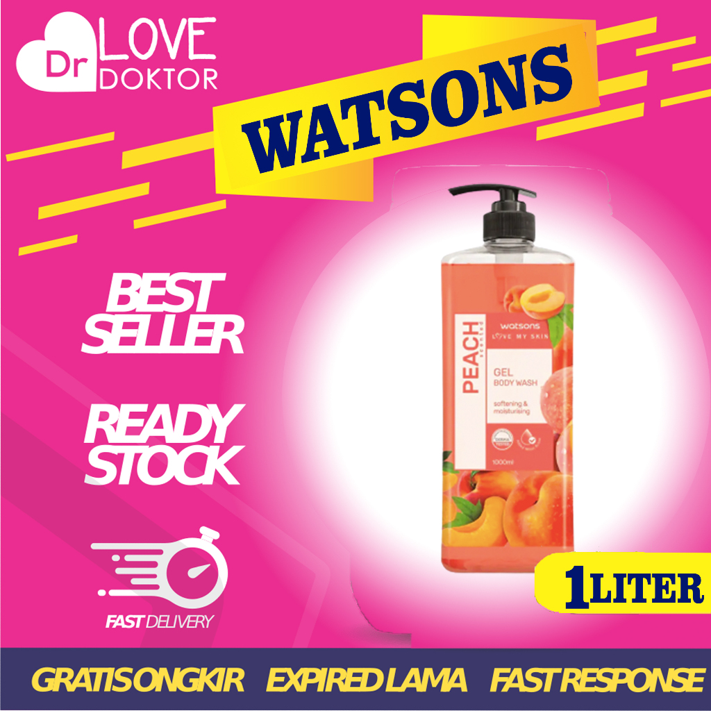 Jual WATSONS GEL BODY WASH CREAM SABUN MANDI CAIR BADAN TUBUH HALUS