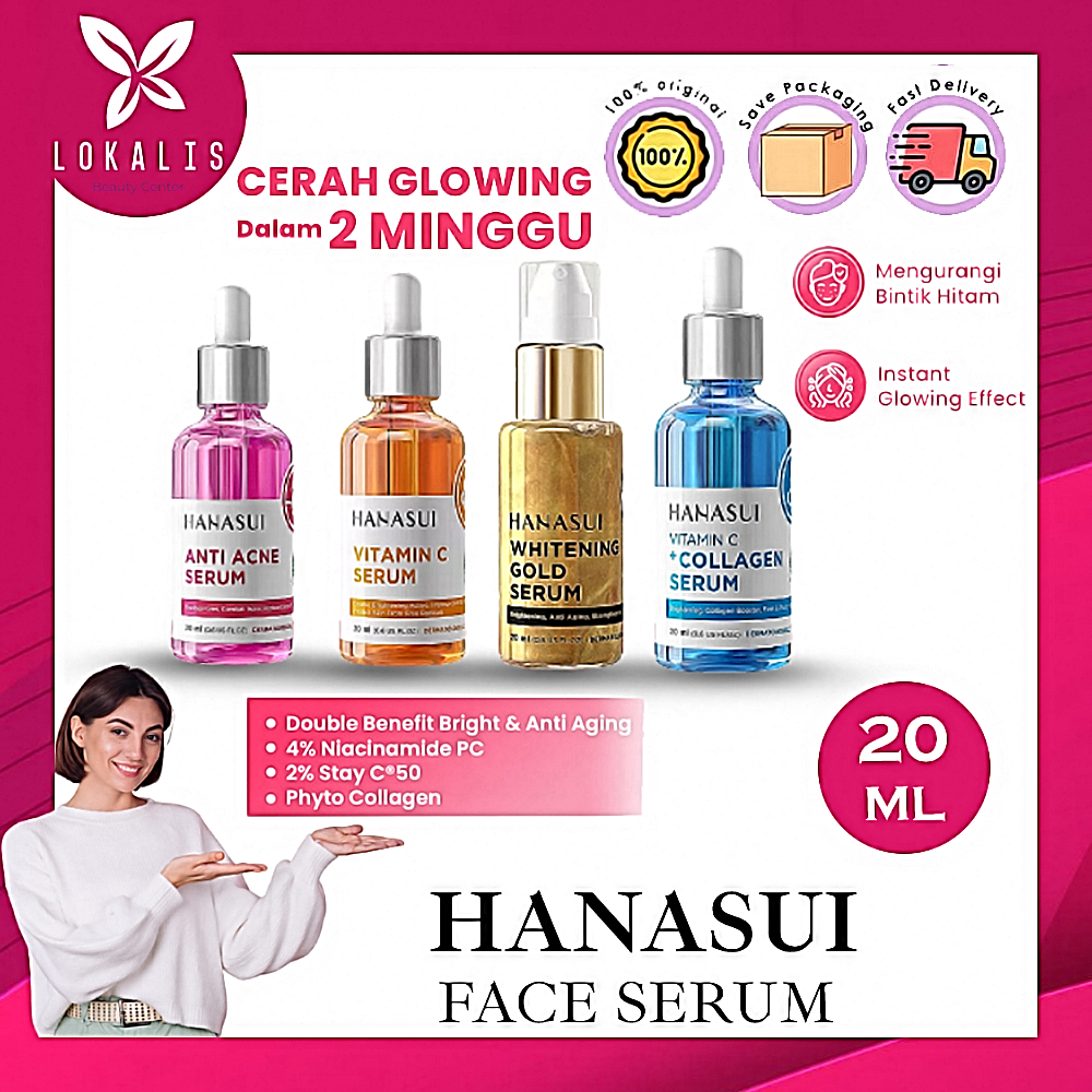 Jual Hanasui Serum Vitamin C New Look & Improved Formula 20ml | Shopee ...