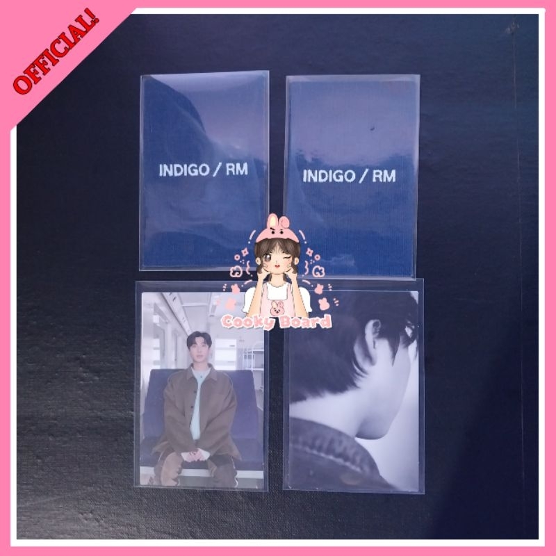 Jual [Cooky Board] PC Photocard Album Indigo Fabric Random Basic RM