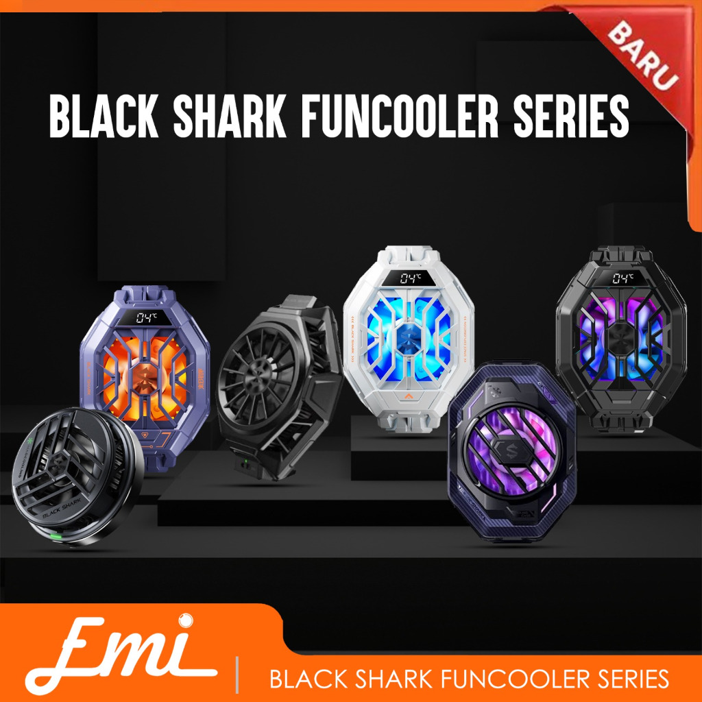 Jual Black Shark Fun Cooler Cooling Fan FunCooler Pro Pendingin Cooling ...