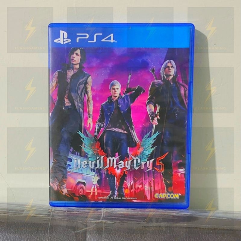 Jual Bd Kaset Ps4 Ps5 Devil May Cry V Dmc 5 Game Cd Ps 4 5 Original