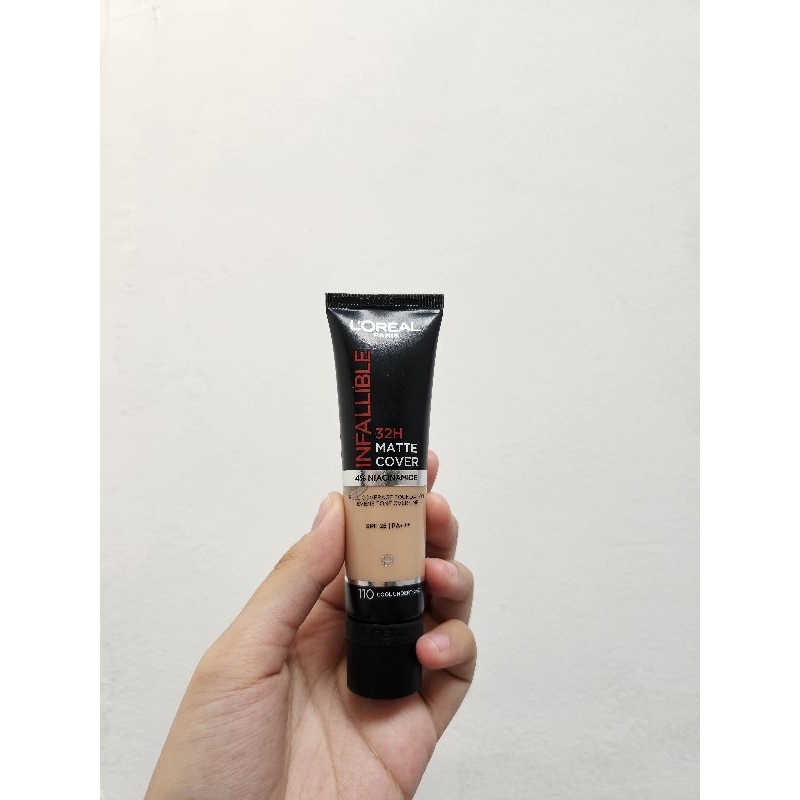 Jual Loreal Infallible 32h Matte Cover Foundation Shopee Indonesia 6588