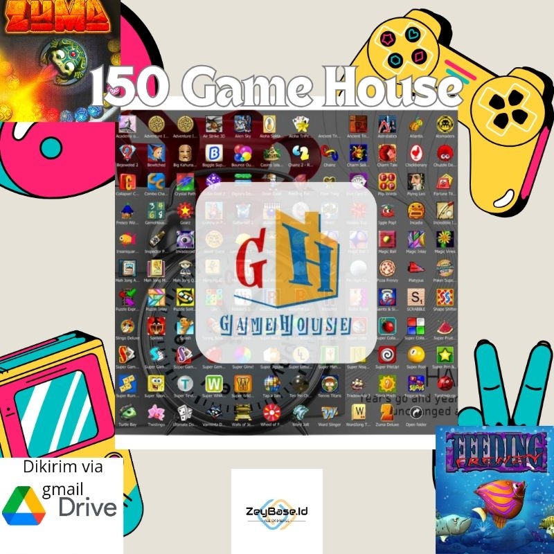 Jual 150 GameHouse COLECTION - Game Laptop Pc | Shopee Indonesia