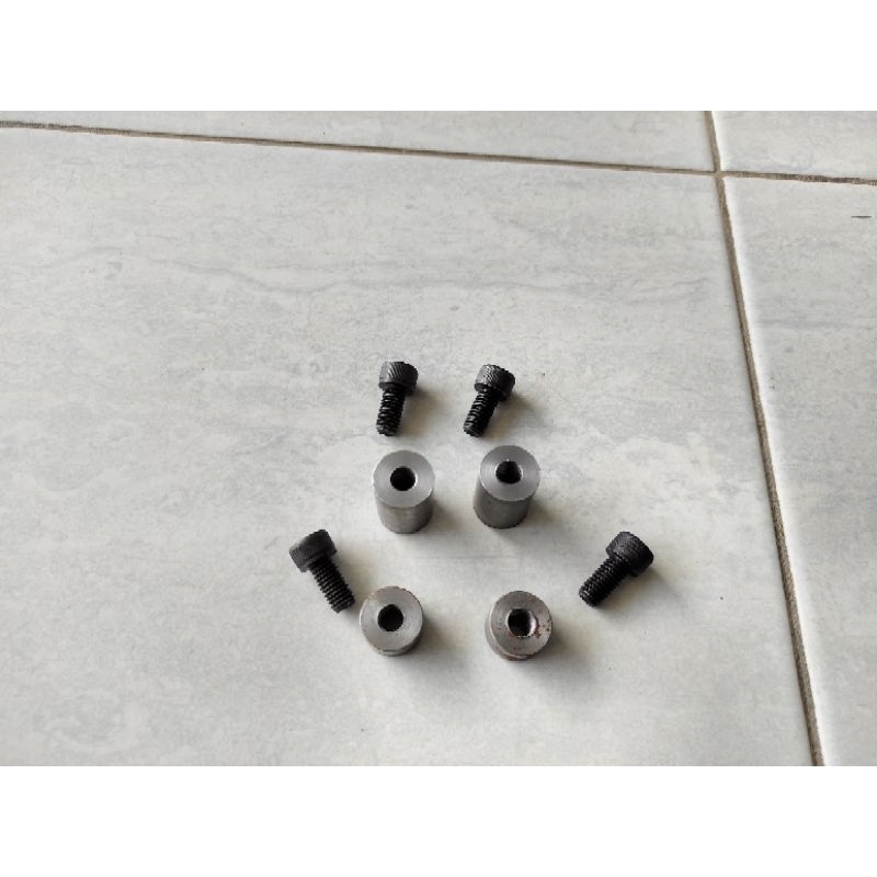 Jual Adaptor Bosh Postep Gantung Belakang Isi Set Baut Baja Dudukan