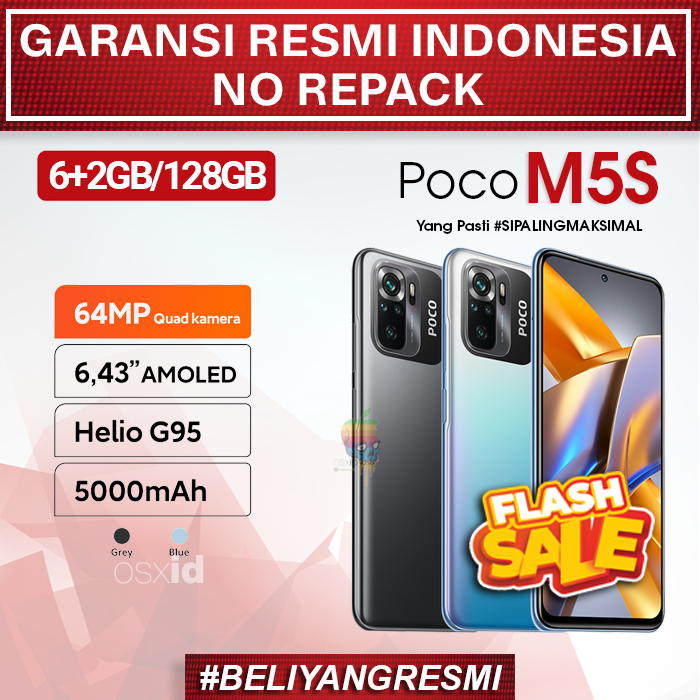 Jual Xiaomi Poco M5 Poco M5s 464gb 4128gb 6128gb Garansi Resmi Shopee Indonesia 3884