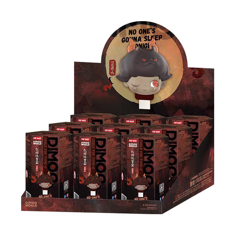 Jual POPMART Dimoo No One Gonna Sleep Tonight Cable Blindbox Series ...