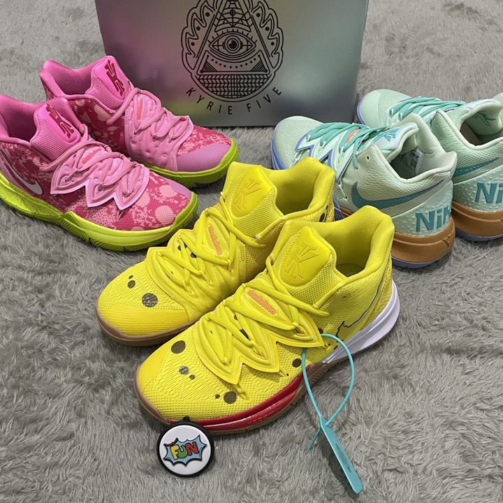 harga sepatu kyrie spongebob