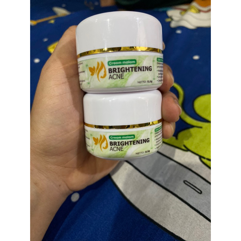 Jual BRIGHTENING ACNE CREAM (Untuk bruntusan dan Memutihkan secara