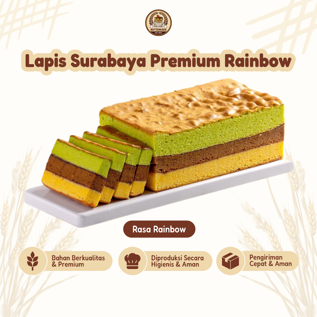 Jual Kue Lapis Surabaya Rasa Original Premium Lembut Moist Roti ...