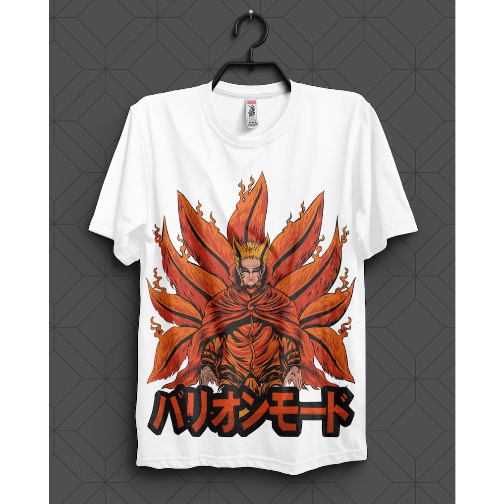 Jual Kaos Distro Anime Spesial Edition Naruto Pokemon Sukuna Gay Goku Madara Luffy Ori